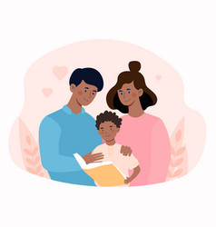 Son Read With Parents