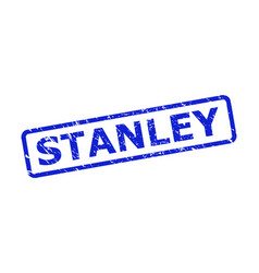 Stanley Stamp With Unclean Texture And Rounded