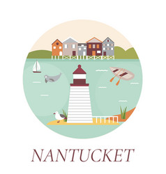 Welcome To Nantucket Island Poster