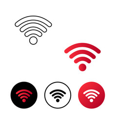 Abstract Wifi Icon