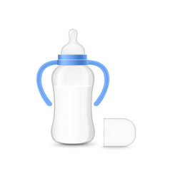 Baby Bottle With Milk Realistic 3d