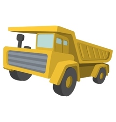 Dump truck toy Royalty Free Vector Image - VectorStock