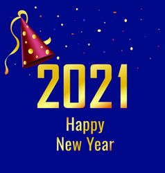 Card Happy New Year 2021