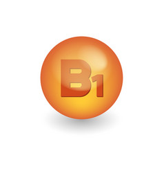 Vitamin B1 Gold Icon Tocopherol