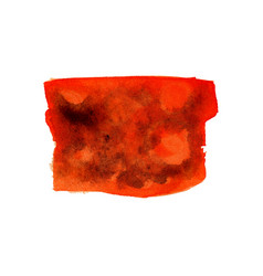 Abstract Watercolor Orange Smear Of Paint