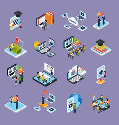 Webinar Podcasting Icons Set