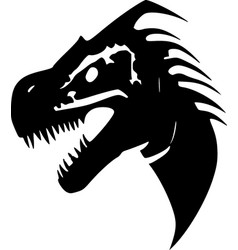 Dinosaur - Minimalist And Flat Logo