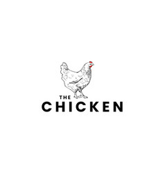 Poultry Farm Chicken Logo Design Template