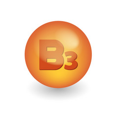 Vitamin B3 Gold Icon Tocopherol