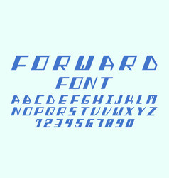 Forward Cursive Font Alphabet L