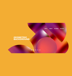 Minimal Geometric Abstract Background