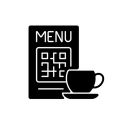 Qr Menu Black Glyph Icon