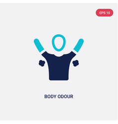 Two Color Body Odour Icon From Hygiene Concept