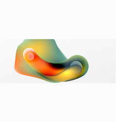 Fluid Abstract Background Liquid Color Gradients