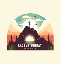 Happy Easter Sunday Of Jesus He Is Risen