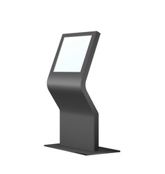 Mockup Interactive Digital Kiosk