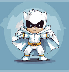 Superhero Cartoon Character Of A Super Hero