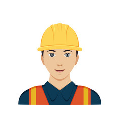 Portrait Of A Carpenter Coordinator Clipart