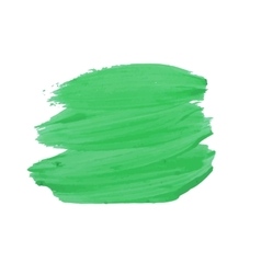 Smear Green Paint