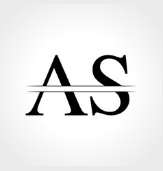 Initial ap letter logo with creative modern Vector Image