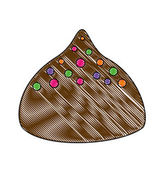 Sweet Chocolate Bon Bon Shape Chip