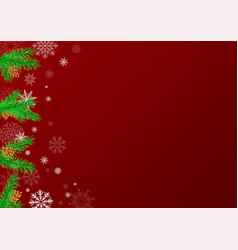 Winter Christmas Holiday Decoration Red Backdrop