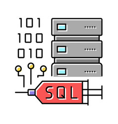 Sql Injections Color Icon