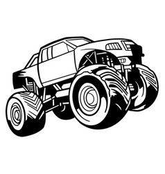 Monster Truck Drawn