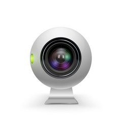 Realistic Web Camera For Monitoring Or Online