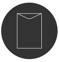 Large Envelope Icon Envelope Line Icon