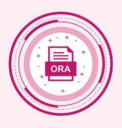 Ora File Document Icon