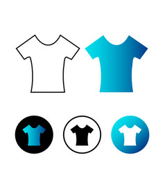 Abstract Woman Tshirt Icon