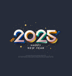 3d Design For 2025 New Year Celebration With