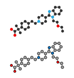 Bilastine Antihistamine Drug Molecule