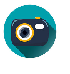 Camera Round Icon