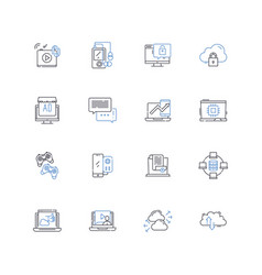 Artificial Analysis Line Icons Collection