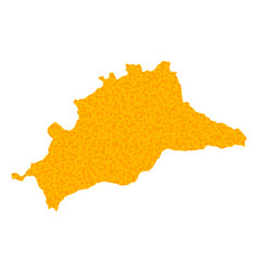 Gold Map Of Malaga Province