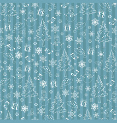 Winter Holiday Seamless Pattern