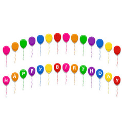 Happy Birthday Inscription Text 3d Stock