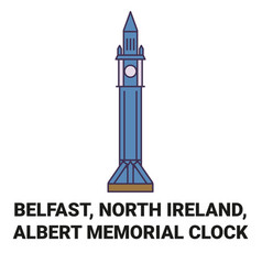 Ireland Belfast Albert Memorial Clock Travel