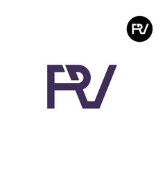 Letter Pv Monogram Logo Designletter