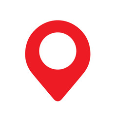 Map Pin Icon Gps Location Pointer Isolated