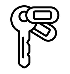 Remodeling Home Keys Icon Outline House