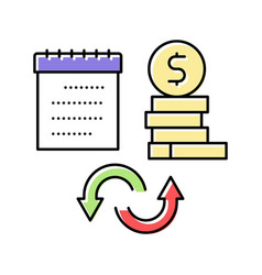 Social Security Benefit Allowance Color Icon