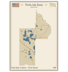 Map Of Lake County In Florida