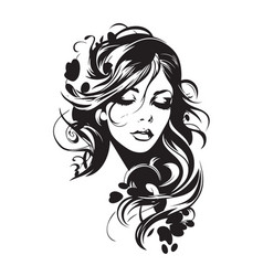 Pretty Girl Face Clipart