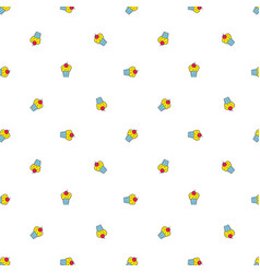 Cute Cup Cake All Over Print Pattern