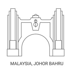 Malaysia Johor Bahru Travel Landmark