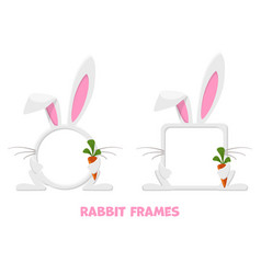 Avatar Frames Rabbit Or Hare With Carrot Animal