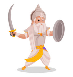 Bhishma Pitamaha Cartoon Character